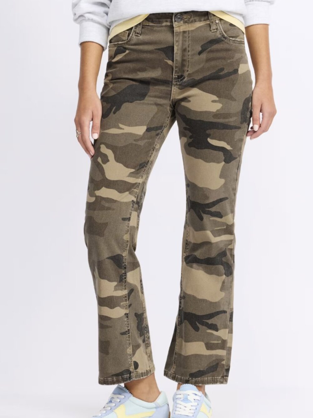 Kut From The Kloth Kelsey High Rise Ankle Flare Pant